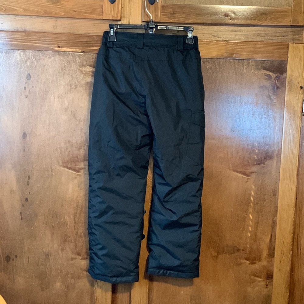NWT Vertical ‘9 Unisex Kids Medium (8/10) Black Snow/Ski Pants - Picture 2 of 4